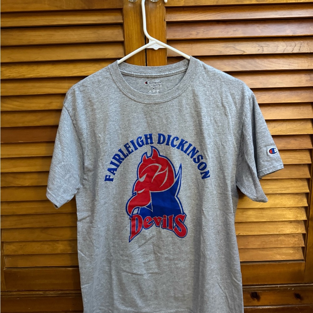 Champion Gray Fairleigh Dickinson Devils Tee